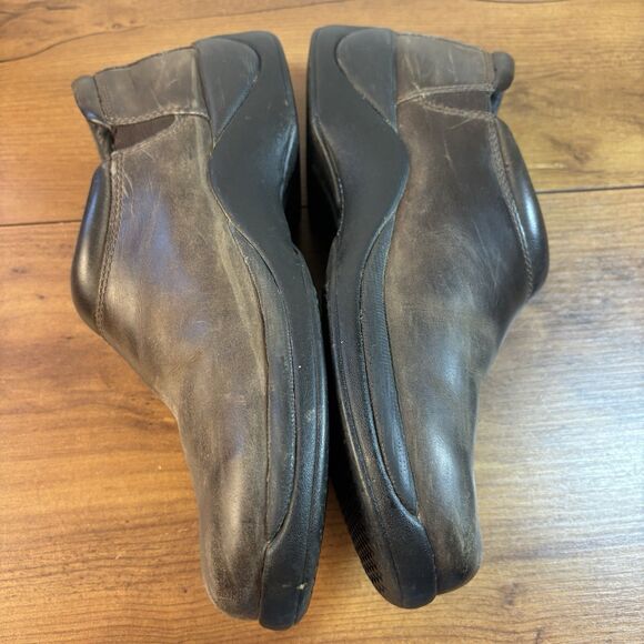 Dansko Wynn Clogs Loafers Shoes Mens 11.5-12 US 45 EU Brown Leather Slip On main image 5